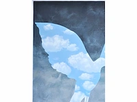 René magritte (naar) - la grande famille - litho - afbeelding 6 van  9