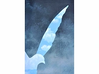René magritte (naar) - la grande famille - litho - afbeelding 7 van  9