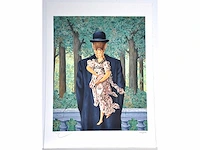 René magritte (naar) - le bouquet tout fait - litho - afbeelding 4 van  11
