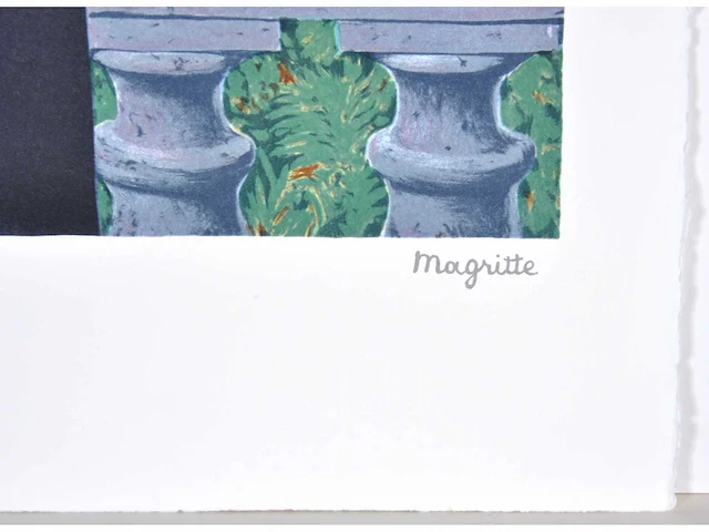 René magritte (naar) - le bouquet tout fait - litho - afbeelding 5 van  11