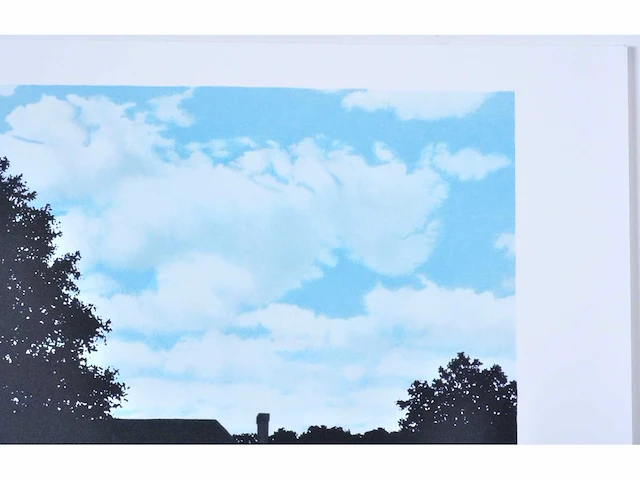 René magritte (naar) - l’empire des lumières - litho - afbeelding 6 van  9
