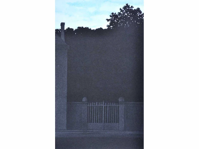 René magritte (naar) - l’empire des lumières - litho - afbeelding 8 van  9