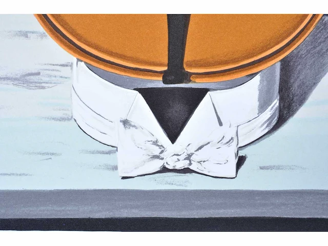 René magritte (naar) - un peu d’âme des bandits - litho - afbeelding 6 van  10