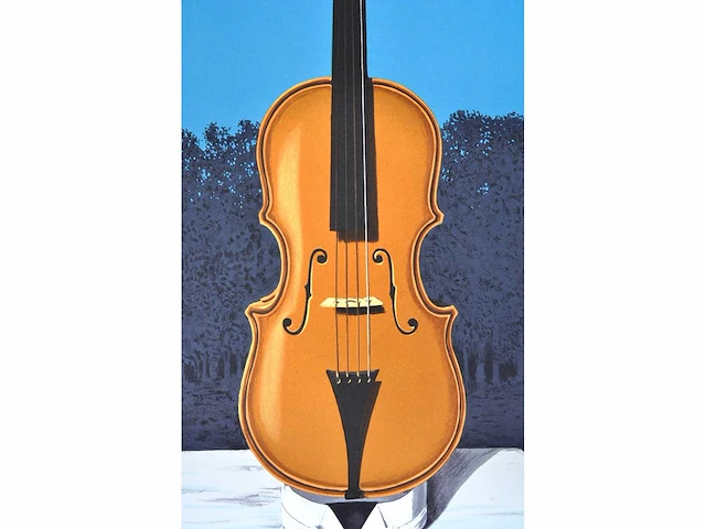 René magritte (naar) - un peu d’âme des bandits - litho - afbeelding 7 van  10