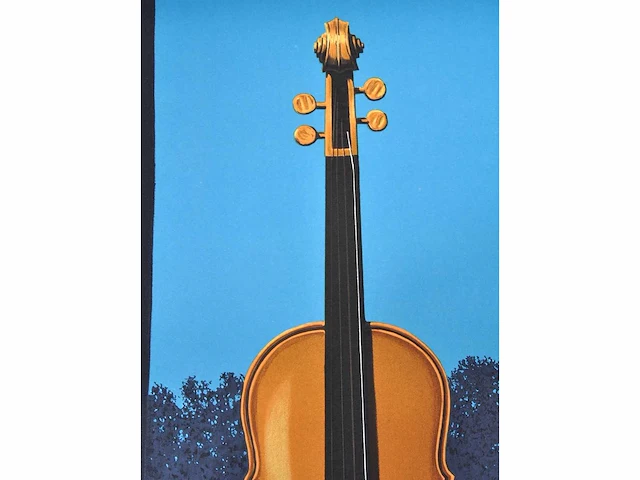 René magritte (naar) - un peu d’âme des bandits - litho - afbeelding 8 van  10