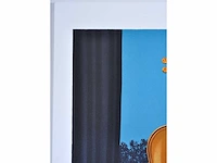René magritte (naar) - un peu d’âme des bandits - litho - afbeelding 9 van  10