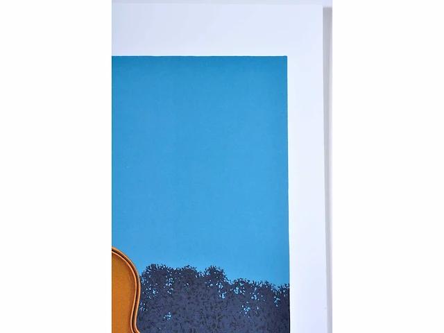 René magritte (naar) - un peu d’âme des bandits - litho - afbeelding 10 van  10