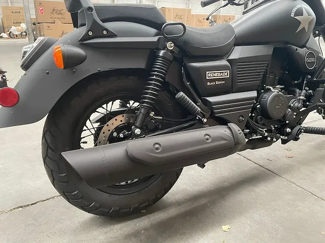 Renegade commando 125 "black matte" - afbeelding 6 van  9