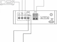 Renkforce e-sa9 stereoversterker 2 x 12 w zilver (metallic), donkerbruin - afbeelding 2 van  2
