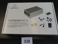 Renkforce raspberry pi 3 mediacenter set - afbeelding 1 van  4