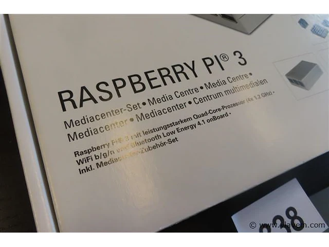 Renkforce raspberry pi 3 mediacenter set - afbeelding 2 van  4