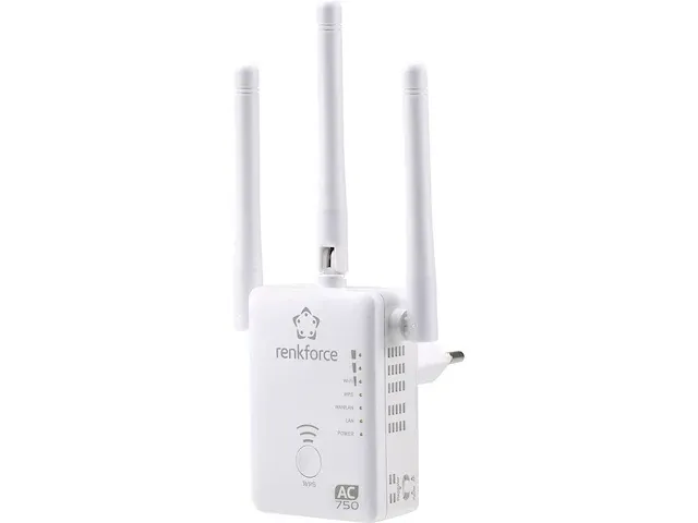 Renkforce ws-wn575a2 dual band ac750 wifi-versterker - afbeelding 4 van  4