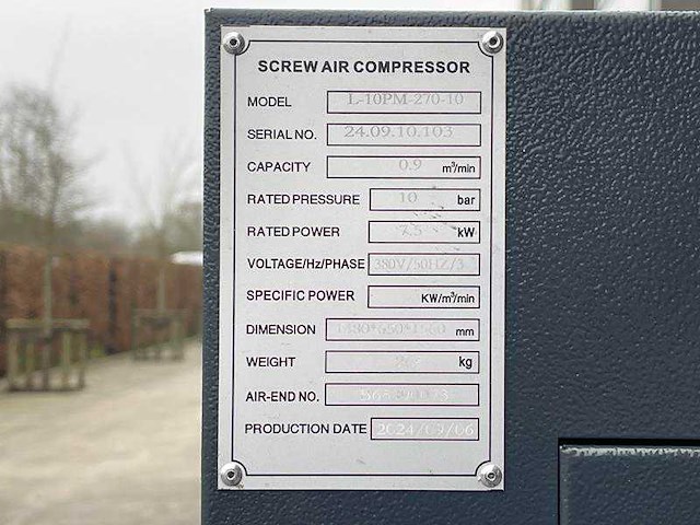 Renopower - l-10pm-270-10 - compressor - ongebruikt - afbeelding 5 van  15