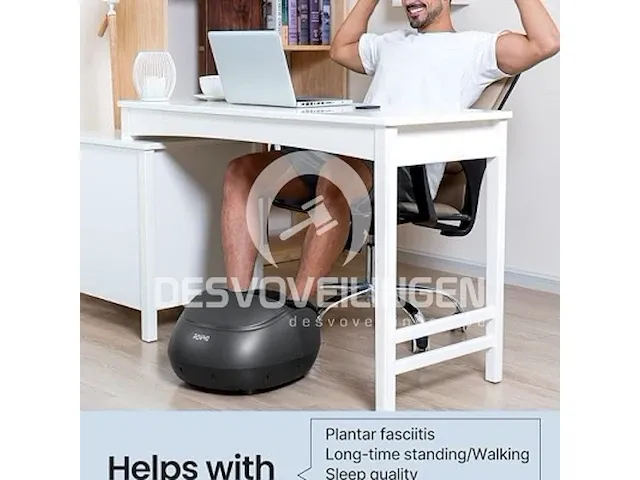 Renpho shiatsu voetmassage grijs - afbeelding 3 van  3