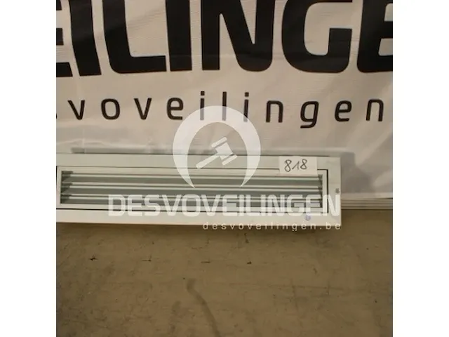 Renson alu deurrooster. 461 (425x76) f1 - afbeelding 1 van  2