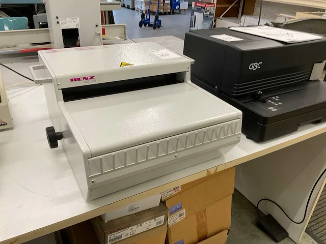 Renz ecl360 elektronische inbindmachine - afbeelding 1 van  7