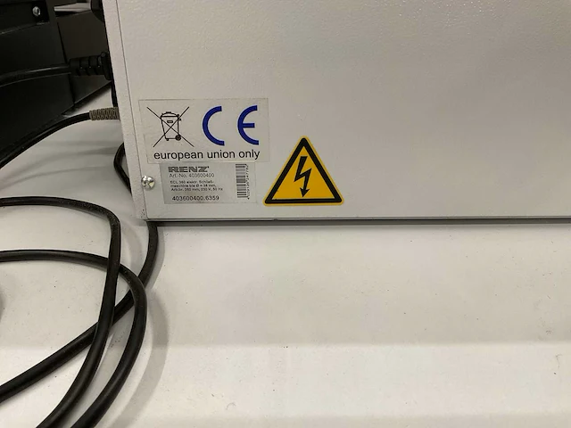 Renz ecl360 elektronische inbindmachine - afbeelding 7 van  7