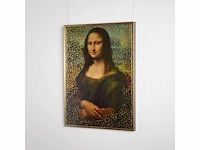 Reppetto art - "mona lisa confidence" 83x60cm - 1/1 editie - afbeelding 3 van  3