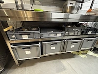 Rest inhoud rvs werktafel - afbeelding 1 van  1
