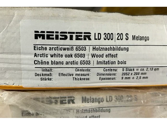 Rest laminaat eikkleur, meister ld 300/205 - afbeelding 4 van  4
