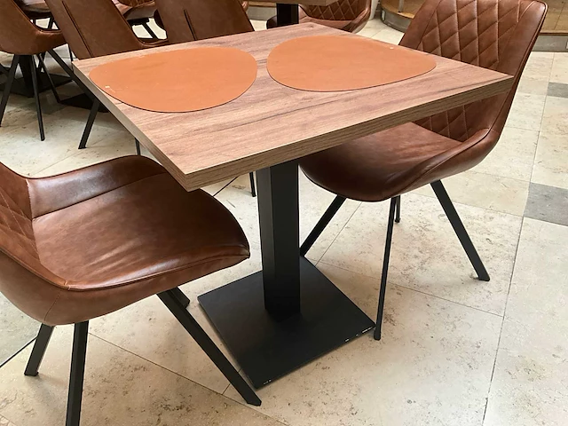 Restauranttafels (10x) + stoelen (20x) - afbeelding 7 van  13