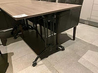 Restauranttafels (2x) + stoelen mobitec (6x) - afbeelding 5 van  9