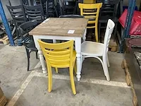 Restauranttafels en -stoelen - afbeelding 2 van  7