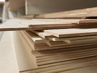 Restplaten balsa, plywood, multiplex - afbeelding 4 van  6