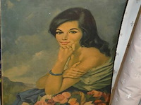 Restrol stof en schilderij - afbeelding 1 van  3