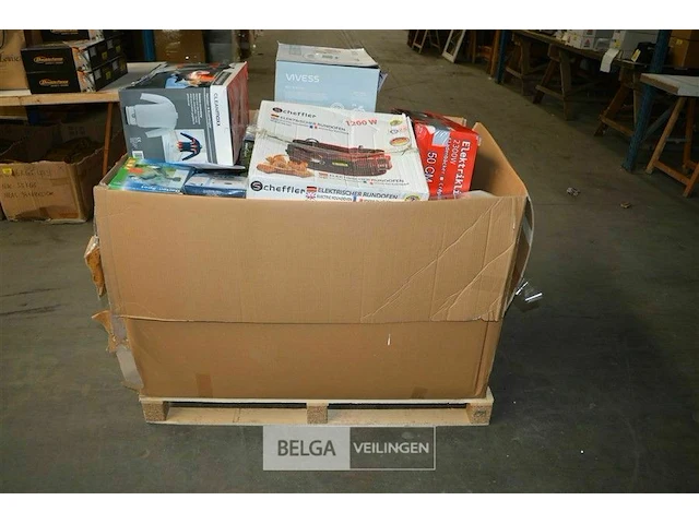 Retour goederen per pallet - afbeelding 1 van  9