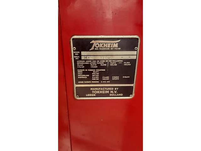 Retro benzinepomp tokheim - afbeelding 3 van  5