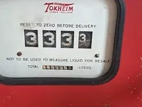 Retro benzinepomp tokheim - afbeelding 4 van  5