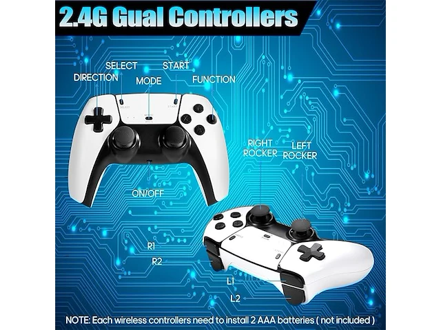 Retro console gameconsole - afbeelding 6 van  6