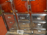Retro drankenfrigo 3 deurs 9 koelvakken - afbeelding 4 van  4