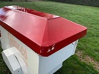 Retro ijswagen / mobiele diepvrieskar met zonneluifel - afbeelding 11 van  20