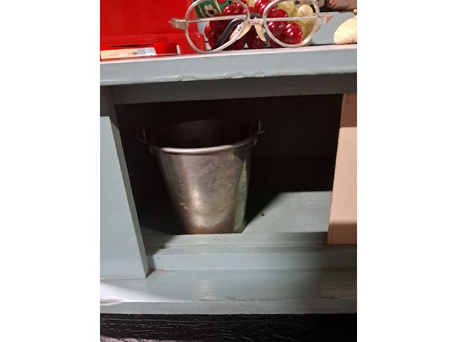 Retro keukentje met accessoires (h 390mm d 220mm b 600mm ) - afbeelding 4 van  8