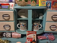 Retro keukentje met accessoires (h 390mm d 220mm b 600mm ) - afbeelding 6 van  8