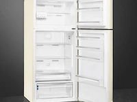 Retro koel/vriescombinatie smeg fab50rcr5 creme - afbeelding 3 van  3