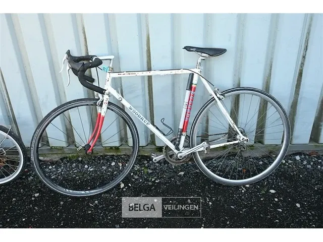 Retro koersfiets woodrup - afbeelding 1 van  3