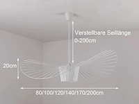 Retro kroonluchter, 200 cm diameter - afbeelding 2 van  4