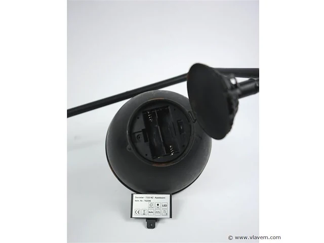 Retro lamp -led-battery-70cm - afbeelding 4 van  4