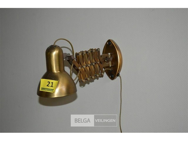 Retro muurlamp - afbeelding 1 van  2