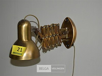 Retro muurlamp - afbeelding 2 van  2