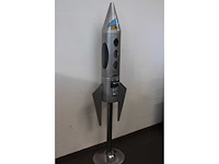 Retro raket - capsuleautomaat - afbeelding 3 van  5