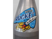 Retro raket - capsuleautomaat - afbeelding 5 van  5