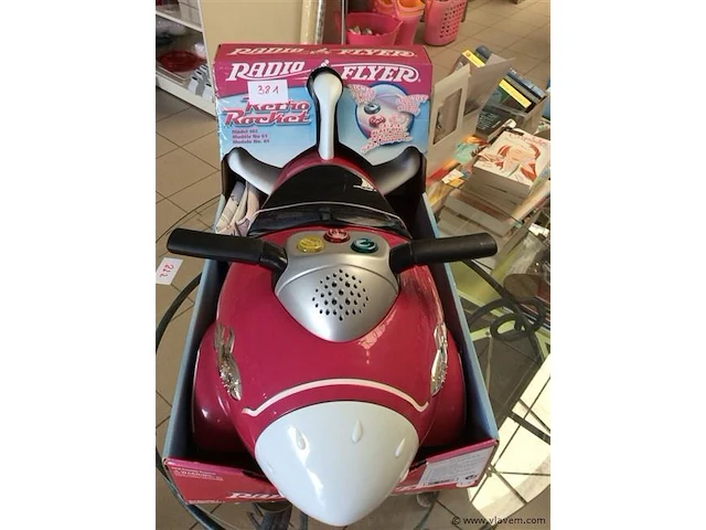 Retro rocket - afbeelding 1 van  3