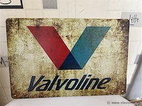 Retrolook metalen sierbord - afbeelding 1 van  1