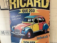 Retrolook metalen sierbord - afbeelding 1 van  1