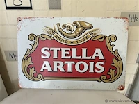 Retrolook metalen sierbord - afbeelding 1 van  1