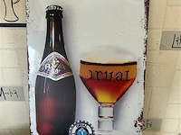 Retrolook metalen sierbord - afbeelding 1 van  1